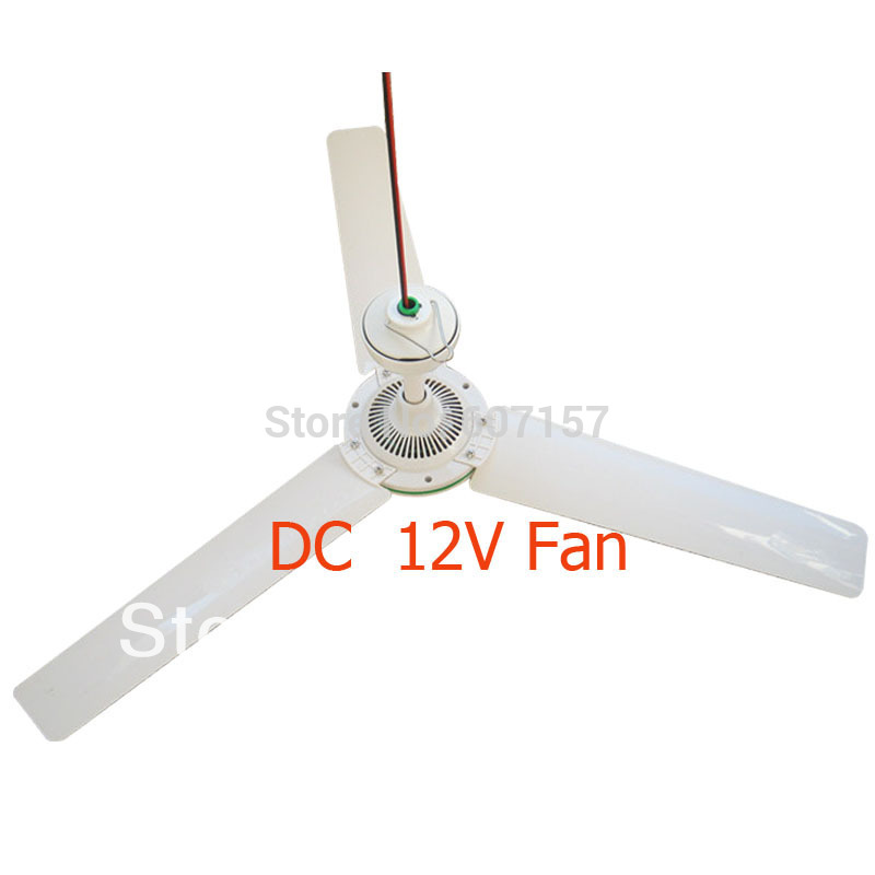 Solar-Fan-Mini-Ceiling-Dc-12v-1050MM-Ceiling-Fans-12V-Dc-Battery-Fan ...