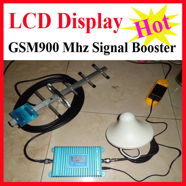 Hot Sell High Quality LCD Display Cell Phone Signal Booster Amplifier GSM Signal Repeater 900mhz Booster