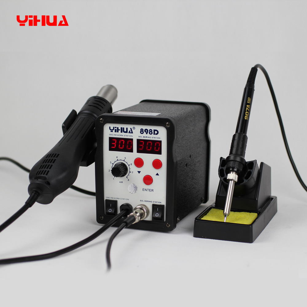 YIHUA 898D hot air smd rework soldering station