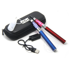 1Pcs Lot Electronic Cigarette eGo CE4 Double Starter Kits Ego Zipper Carry Case 650mAh 900mAh 1100mAh