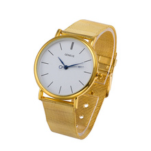 Geneva Watch Full Steel Watches Women dress Analog wristwatches men Casual watch 2014 Ladies Unisex Quartz