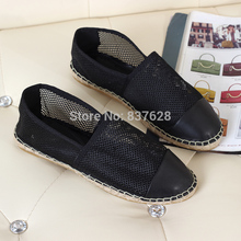Free shipping 2014 women s flats Brand Design espadrille shoes fashion women flats boat shoes Mesh