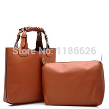 New Hot sale Wholesale Women Shoulder bag Hot Popular Retro pu leather Handbag Woven Belt Handle