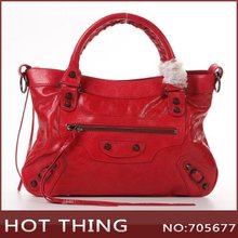 FREE SHIPPING Genuine leather Women Handbag Tote Motorcycle BAG fristy bags City Size tassel Shoulder Bag