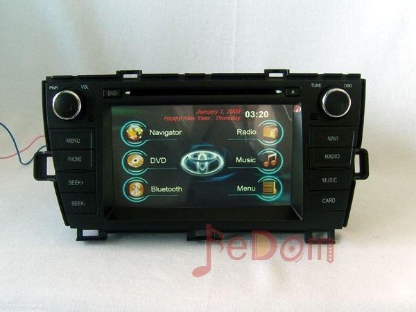 Car dvd player for toyota prius
