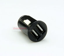 2 Port Dual USB Car Charger for iPhone 4s iPod ipad galaxy all phone 5V 2