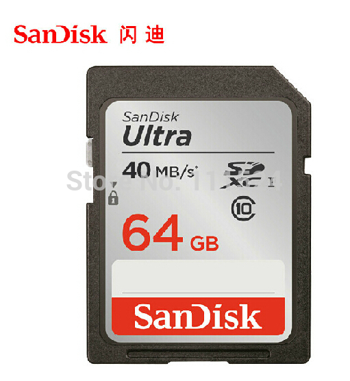 Hot sale Sandisk Free Shipping Ultra C10 SDHC/ SDXC original memory card ,read speed 30MB/s 64gb 32gb 16gb 8gb hi speed sd card