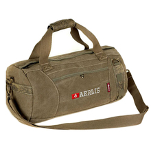 Aerlis 2013 barrel canvas travel sports bag for men women Tactical handbag shoulder bags Black Khaki Army Green Free shipping