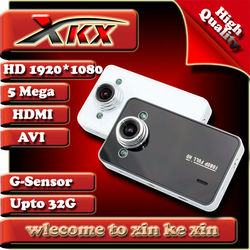 2013 New Arrival Car camera,car dvr camera with HD 1920*1080P 25 fps 2.7 inch TFT HDMI dash cam XKX k6000 Freeshipping(China (Mainland))