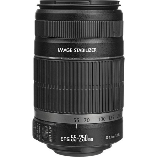 Canon EF S 55 250mm f 4 5 6 IS II Image Stabilizer Zoom Camera Lens