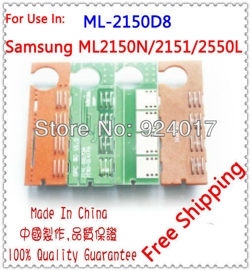 Toner Chip For Samsung 2150N Printer Chip For Samsung ML 2150D8 Cartridge Reset Chip For Samsung