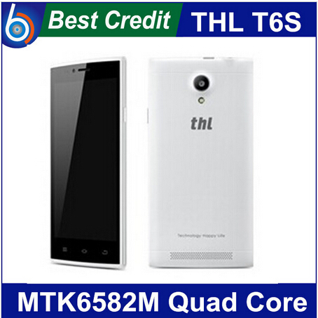 case film gift Original THL T6S cell phone T6 Pro1G RAM 8G ROM mobile phone MTK6582M