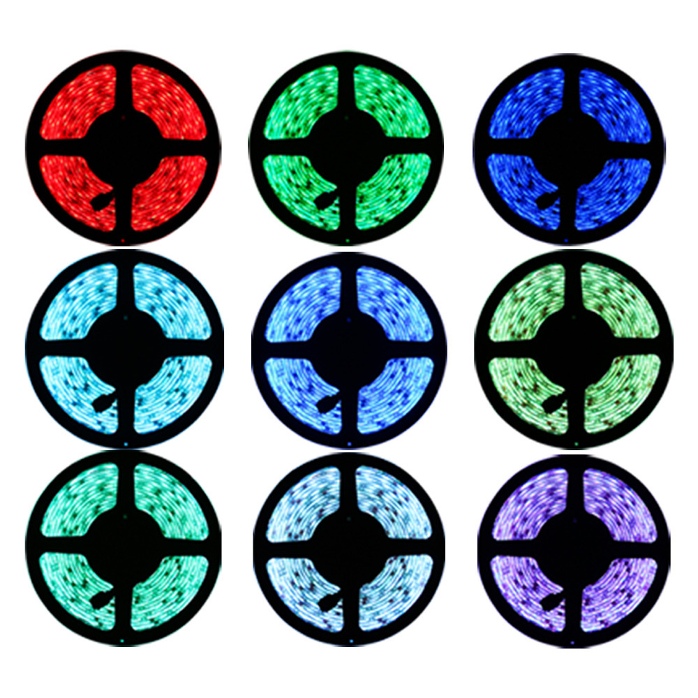 Купить 5м 12В водонепроницаемый или не водонепроницаемый rgb smd 5050 привело полосы ленты