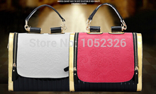 New 2015 fashion Pu women bag Elegant noble women handbag European princess women messenger bags evening