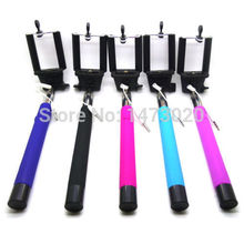 Extendable portrait Handheld selfie stick With grooves on monopod for IOS SAMSUNG Camera Photo Selfie Tripod