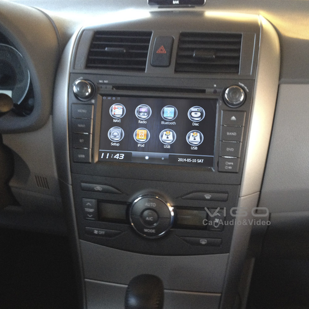 Car stereo toyota corolla 2007