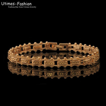 Charm 18k Watch Bracelet Jewellry Men made by Environmental Copper