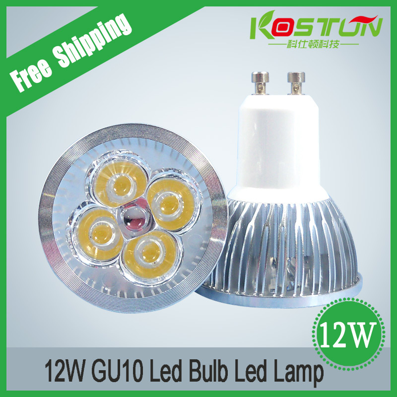 10X GU10 4x3W 12W Dimmable Non Dimmable led Light Lamp Bulb Downlight Spotlight Led FREE SHIPPING