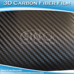 Part 1 24"x60" 60x152cm High Quality Free Shipping 16 Colors 3D Carbon Fiber Vinyl Foil(China (Mainland))
