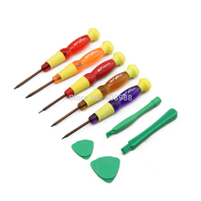 Fast  Shipping Torx T2 T3 T4 T5 T6 Cell Phone Repair Kit Tool Set Magnetic Screwdrivers Tools