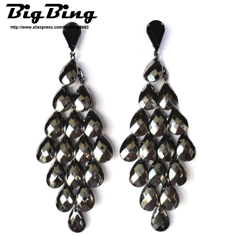 BigBing-Fashion-fashion-jewelry-black-purple-color-drop-gem-tassel ...