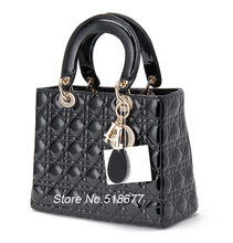 2013 D ior New Fashion Brand Designer Luxury Cow Leather Bag Female Genuine Leather Customize Handbag