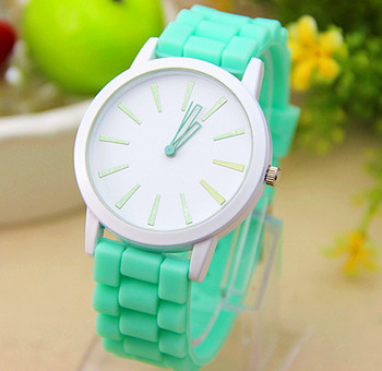 11 цветов новинка швейцарских часов силикон часы для женщин платье часы кварцевые часы 1 шт./лот