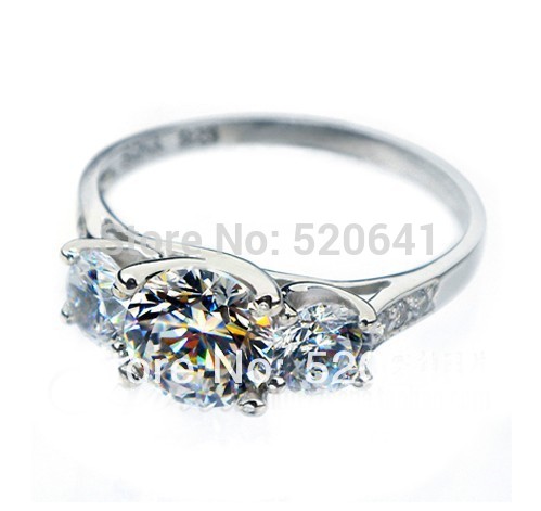... ring for women wedding band 3 stones mount engagement ring promise ... ring for women wedding band 3 stones mount engagement ring promise