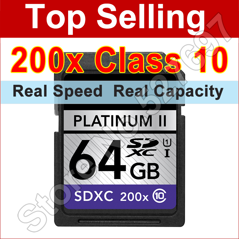 Lexar SDHC Card 128GB 300x Platinum II Class 10 UHS-I