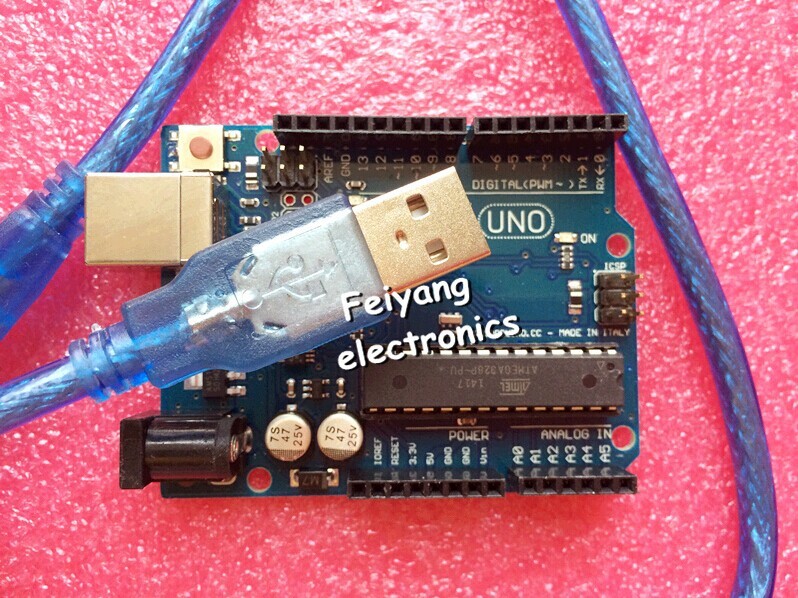 frete grátis 5pcs/lot para arduino nano 3.0 atmel atmega328 usb mini-placa