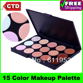 Convenient  15 Color Concealer Camouflage Makeup Palette Set, FG15