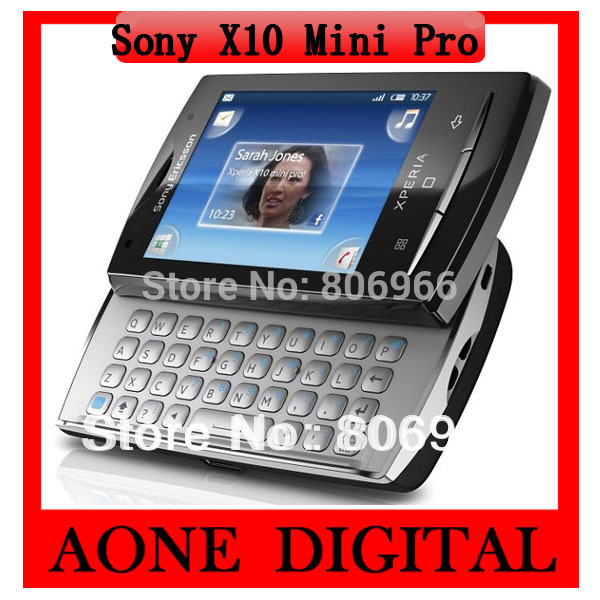 Original Refurbished Sony Ericsson Xperia X10 mini pro U20i 5MP Wifi GPS Touch Screen Qwerty keyboard 