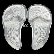GEL 3 4 Arch Support pad for High Heels Flat Feet Orthotics Orthopedic Insoles Corrector for