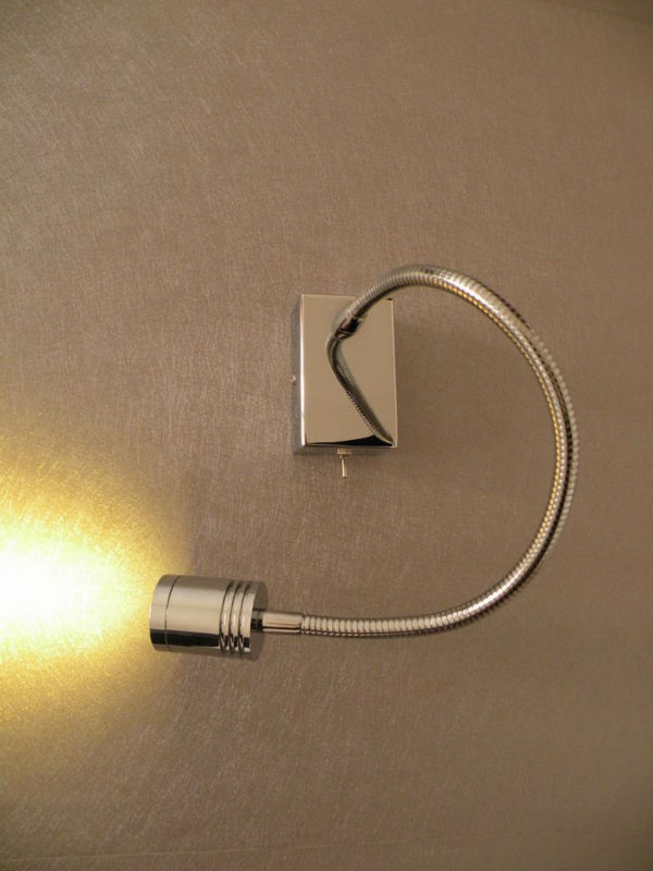 Study Wall Reading Lights/Chrome Finish/ Hose Adaptive/130-160LM/3W ...