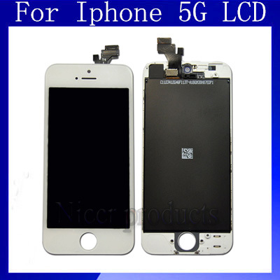 Free Shipping 100 Test For iphone 5 For Iphone 5G LCD Screen Display With Touch Screen