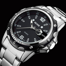 Brand Watch Oirignal Top Quality Quartz Wristwatch Stainless Steel Watch Business Casual Watches Men Watches